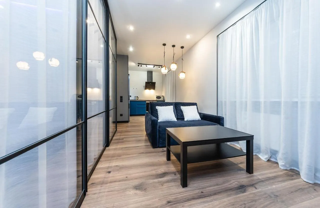Modern Loft Style Apartment キエフ ウクライナ