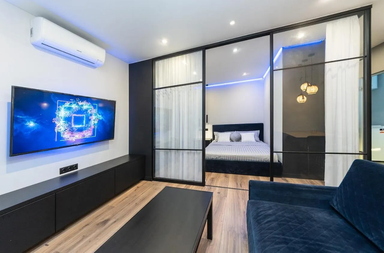 Modern Loft Style Apartment キエフ